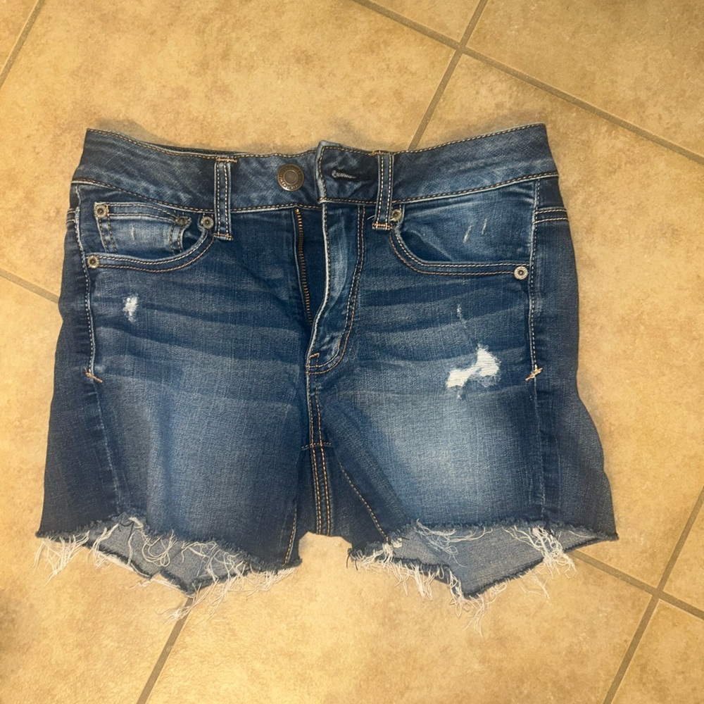 American eagle Distressed Denim Shorts